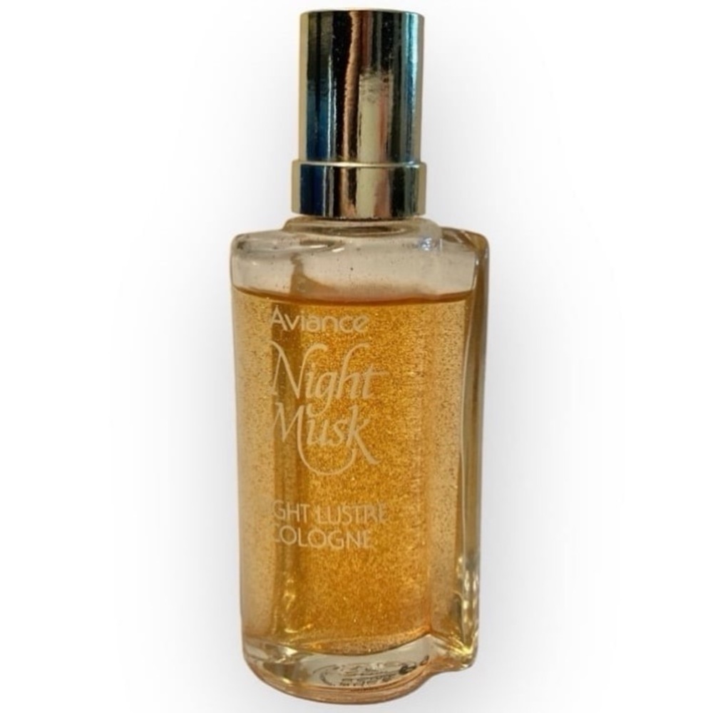 Used 85% full Vintage Aviance Night Musk Lustre Cologne 1 oz Prince Matchabelli
